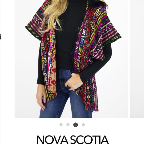Judith March Nova Scotia Jacquard Jacket - Picture 6 of 7